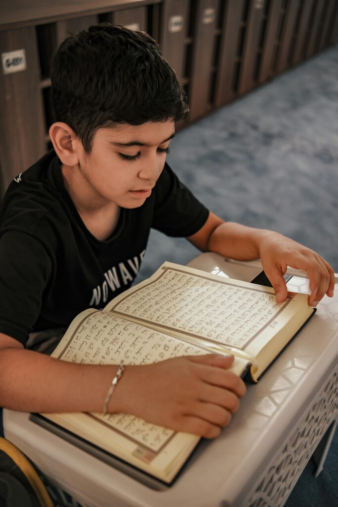 Quran lessons new Muslim children